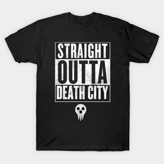 Soul Eater Straight Outta Death City T-Shirt by Rebellion10